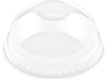 50X Coperchi A Cupola Per Tazze Pet Per Bevande, Frullati E Dessert O95Mm