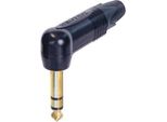 Monacor NP-3RXB Neutrik Spina Jack Stereo Da 6,3 Mm, Angolata