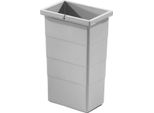 Cestino Interno Hailo 1075969 Grigio Chiaro 10 Litri 226 X 156 X 350 Mm 2 Maniglie