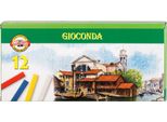 Gessetti Koh-I-Noor (Pastelli) Pastelli A Olio Arte Gioconda Set Di 12