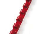 Dorso In Plastica 6 Mm, 11-20 Fogli, Rosso, 200 Pz
