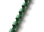 Dorso In Plastica 6 Mm, 11-20 Fogli, Verde, 200 Pz