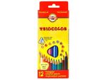 Pastelli Koh-I-Noor Triocolor 3132, Triangolari, 12 Pz