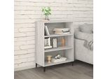 Vidaxl Credenza Grigio Sonoma 69,5X32,5X90 Cm Materiale A Base Di Legno
