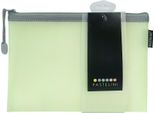 Karton P+P Busta A Rete Con Zip Pastelini A5 Verde
