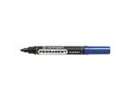 Centropen, Pennarello 8566, Blu, 10 Pezzi, 2,5 Mm, A Base Di Alcol, Prezzo Per Unità