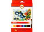 Matite Acquerellabili 36 Colori Koh-I-Noor
