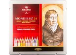KOH-I-NOOR Mondeluz 3724/24 Set Di Matite Acquerellabili Portrait 24 Pz