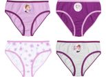 Slip Disney Frozen Per Bambina In Cotone - Mutande Per Bambini (Confezione Da 4) 122/128