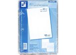 Karton P+P Copertina Pieghevole "L"" Pvc Liscio A4 120 Mic Trasparente/ 100 Pz"