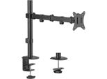 Brateck LDT66-CO12 Supporto Per Monitor Da Tavolo Per 1 Monitor, Nero