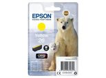 Original Epson Expression Premium XP-800 (C13T26144010 / 26) Druckerpatrone Gelb