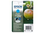 Original Epson Stylus Office Bx 525 Wd (C13T12924010 / T1292) Druckerpatrone Cyan