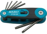 Hazet Star Socket Allen Key Set T 9, T 10, T 15, T 20, T 25, T 27, T 30, T 40 8-Piece