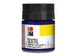 Marabu 1716 05 053 Blu Scuro Tessile 50 Ml