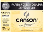 Canson Knstlerpapier Mi-Teintes, 320 X 240 Mm, Schwarz