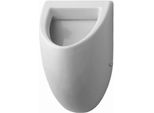 Duravit Urinal Fizz, Aspiration Par L'arrièRe, Sans Couvercle, Blanc, 0823360000, 0823360000