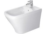 Duravit Bidet Sur Pied Durastyle 63Cm Avec Trop-Plein, Avec Plage De Robinetterie, 1 Trou Pour Robinetterie, 22831000001, 22831000001