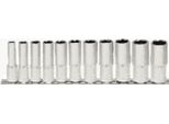 Ks Tools Set Di Bussole Esagonali 3/8" Lunghe 11 Pezzi 8-19 Mm - 911.0611"