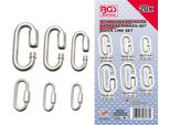 Bgs Assortimento Di Moschettoni Con Tappo A Vite 20 Pezzi - 8078