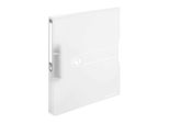 Herlitz 11205770 Ringbuch Easy Orga To Go, A4, 2-Ring, Weiß