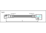 Tubo Freno 317Mm Metzger Per Opel Kadett E