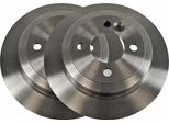 2X Disco Freno Vaico V20-40032 Posteriore Per Mini Hatchback (R56) Clubman (R55)