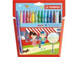 Stabilo Power Fasermaler Multicolore