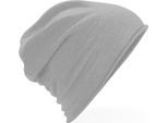 Beechfield Unisex Jersey Beanie / Cappello A Maglia RW4077 (Taglia Unica) (Grigio Chiaro)