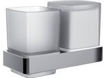Emco Loft Porte-Verre Et Distributeur De Savon Liquide, Chromé, 053100101, 053100101