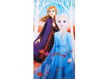 Asciugamano Disney Frozen 2 Anna Ed Elsa Con Foglie 70 X 140 Cm, 100% Cotone