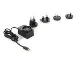 Caricabatterie Universale Con Connettore Usb Tipo C - 5 Vcc - 3 A Con 4 Spine Da Viaggio - 15 W Max.
