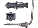 Sensore Di Temperatura Dei Gas Di Scarico Filtro Antiparticolato 155Mm Metzger Per Fiat 500L (351_)