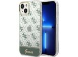 Guess Guhcp14Mhg4Mha Iphone 14 Plus/ 15 Plus 6.7 Khaki Hardcase 4G Pattern Script