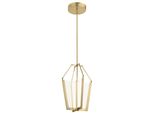 Elstead Calters Led Lampada A Sospensione 50Cm Oro Champagne