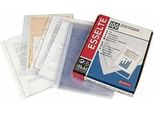 Confezione Da 100 Buste In Polipropilene Multidrill Formato Folio 80 Micron 16 Fori Vetro Esselte 46106