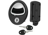 Serratura Della Porta Serratura A Ribalta Serratura Della Porta Caravan Camper Caravan Ff-System Alluminio Nero