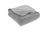 Jopassy 2 Pezzi Coperta Accogliente Coperta Di Flanella Super Morbida Per Divano Universale In Viaggio Grigio - 240 X 220 Cm