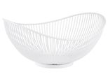 Aps 30429 Aps Brot- Und Obstkorb Svart, Oval, 295 X 255 Mm, Weiß