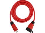 Brennenstuhl Cavo Di Prolunga Professionale Vq 1200 IP44, 10 M Rosso H07BQ-F 3G2.5