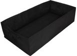 Merco Box Grow Bag 120 Textile Planter Nero Confezione Da 1