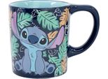 Disney Stitch - Tazza In Ceramica A Prova Di Gocce Irreversibili Della Collezione Ohana 300Ml