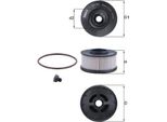 Filtro Carburante Mahle Kx 591D