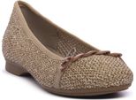 Jana Ballerina Da Donna In Marrone, Taglia 39