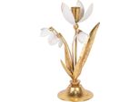 Candeliere Clayre & Eef 14X10X25 Cm Metallo Color Oro
