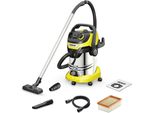 KäRcher Wd 6 P S V-30/6/22/T Black Stainless Steel Yellow 30 L 1300 W
