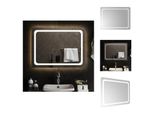 Specchio Da Bagno Vidaxl Led 80X60 Cm - Specchio
