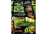 Taccuino A4 32K Laminato A Scacchiera Boy's Mix