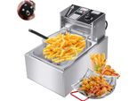 Friggitrice Elettrica, 2500W, Capacità 6L, 220V, Eu