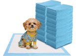 Confezione Da 100 Assorbenti Per Addestramento Per Cani Con Assorbenti Per Cuccioli A Prova Di Perdite A 5 Strati 60 X 60 Cm